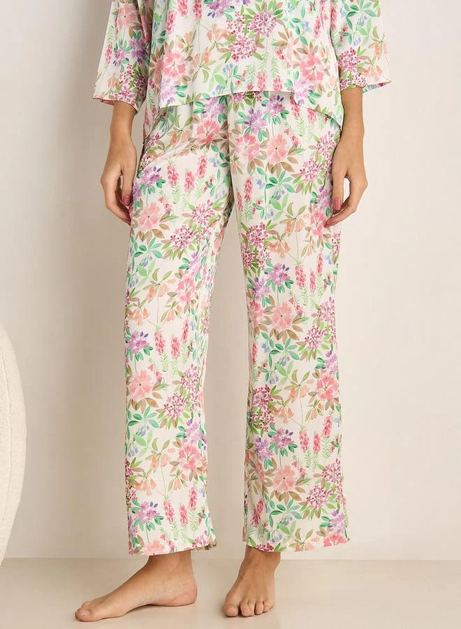 Splash FAV Pyjama Set V-neck Top & Trousers